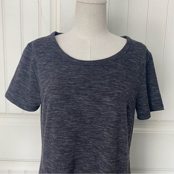 32 Degrees Cool Womens Stretch Round Neck Short Sleeve A-Line Dress Gray Medium - Picture 9 of 10